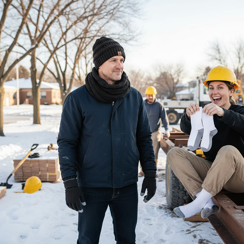 Review – LOROME Winter Beanie Hat, Scarf, Gloves, Fleece Knit Hats